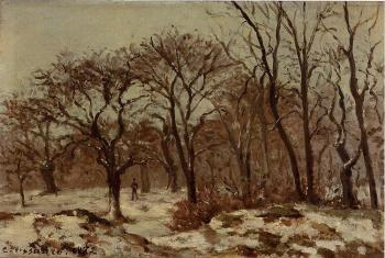 卡米耶 畢沙羅 Chestnut Orchard in Winter 卡米耶 畢沙羅 Chestnut Orchard in Winter